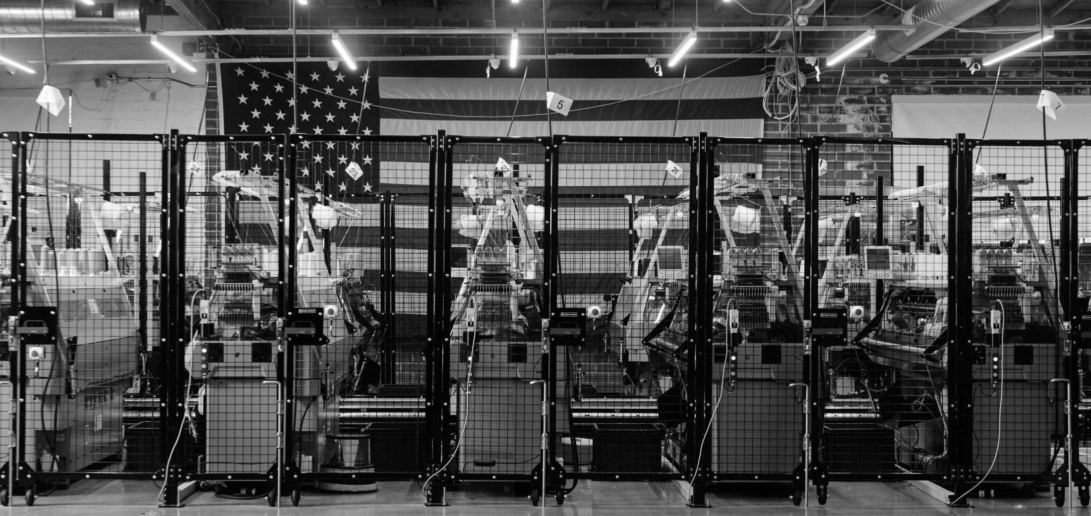 Framework Automation knitting line